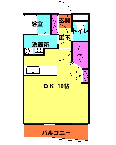 グランエスポワルの間取り