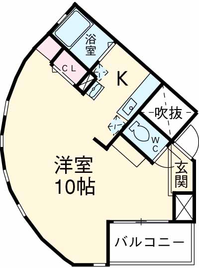 ビラサンライトの間取り