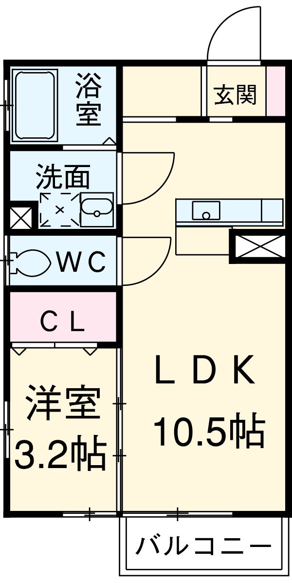 Blueberry Ⅰ・Ⅱの間取り