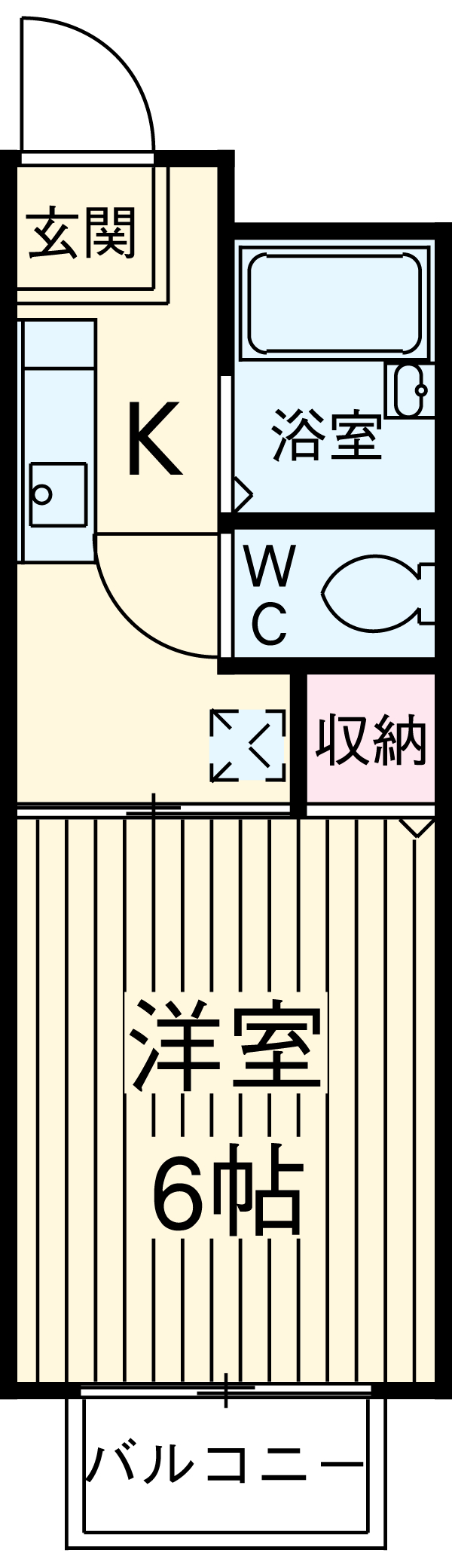 メゾンピュアリティの間取り