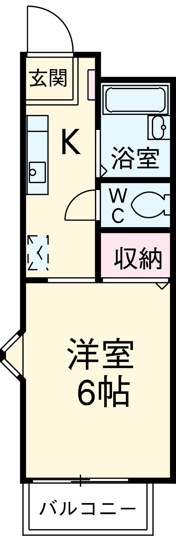 レスパスノンシャランの間取り