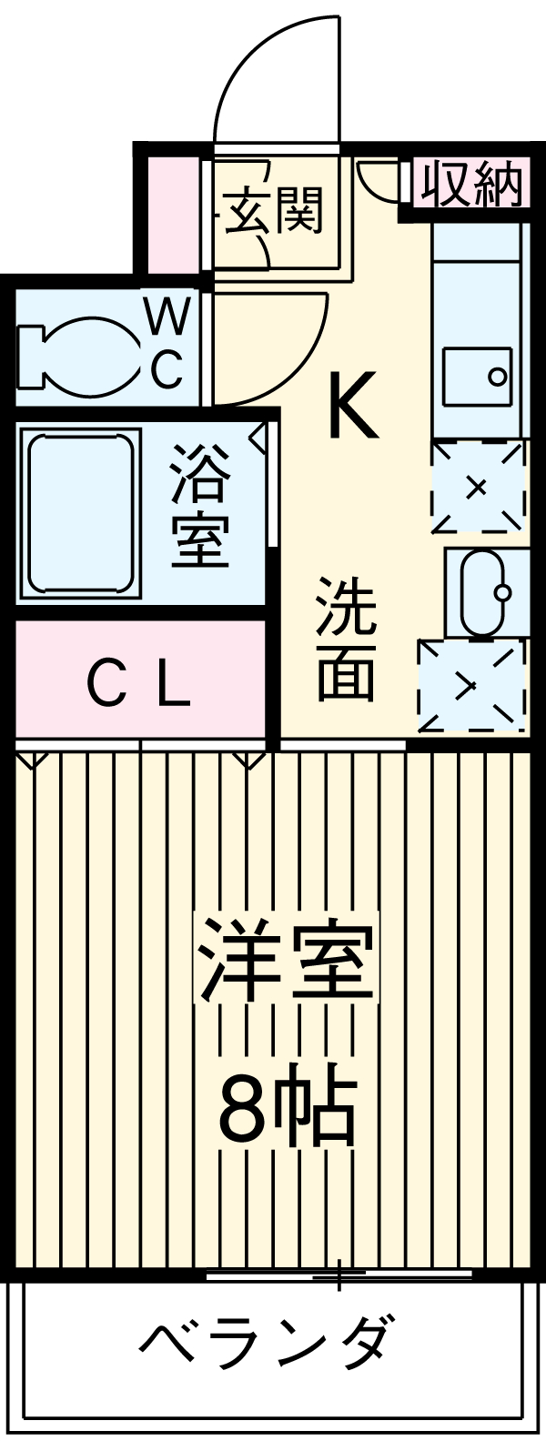 リヴェールハイムの間取り
