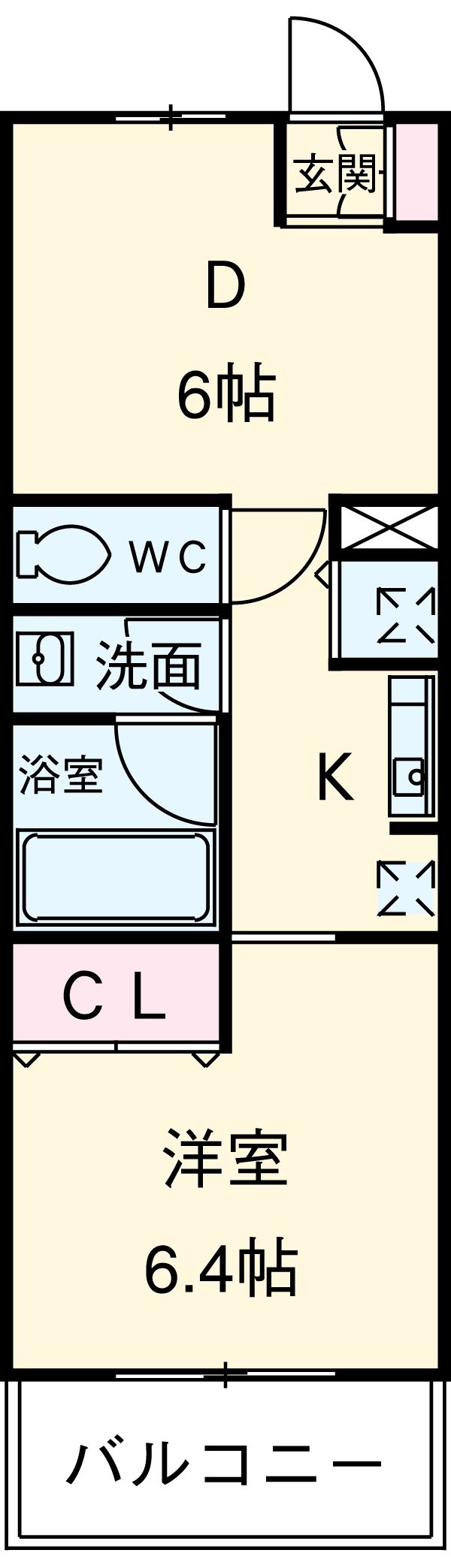 レジディア南千住の間取り