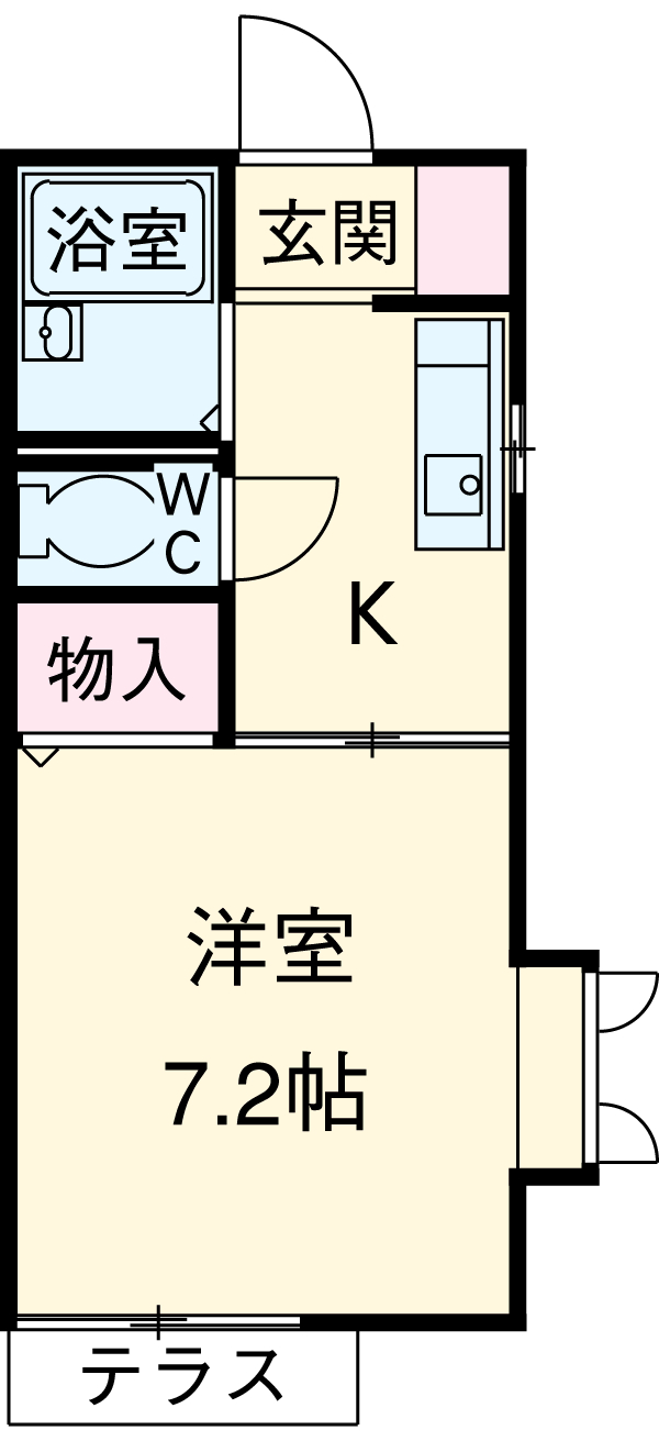 カセラ・Rの間取り