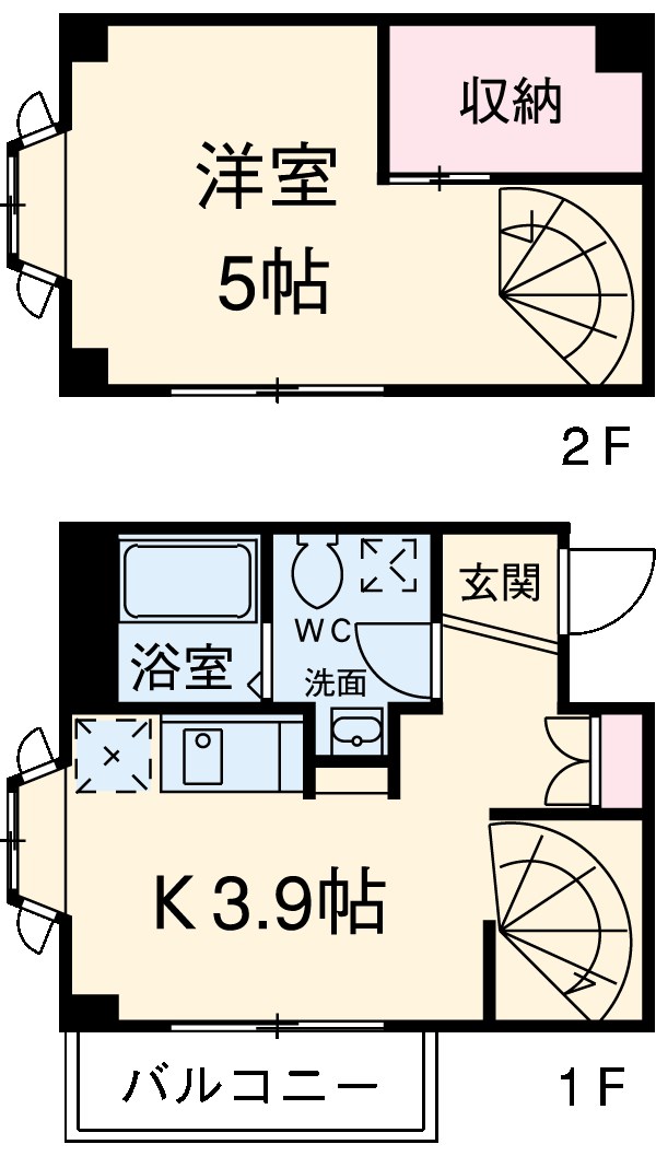 ルート丘の上の間取り