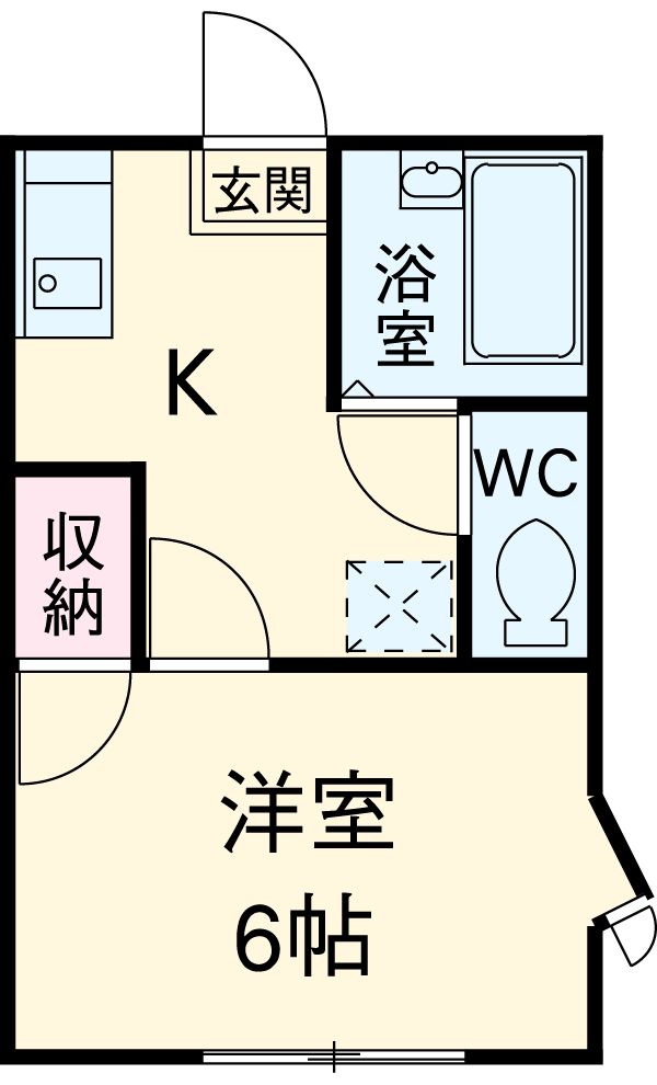 チェリーハイツの間取り