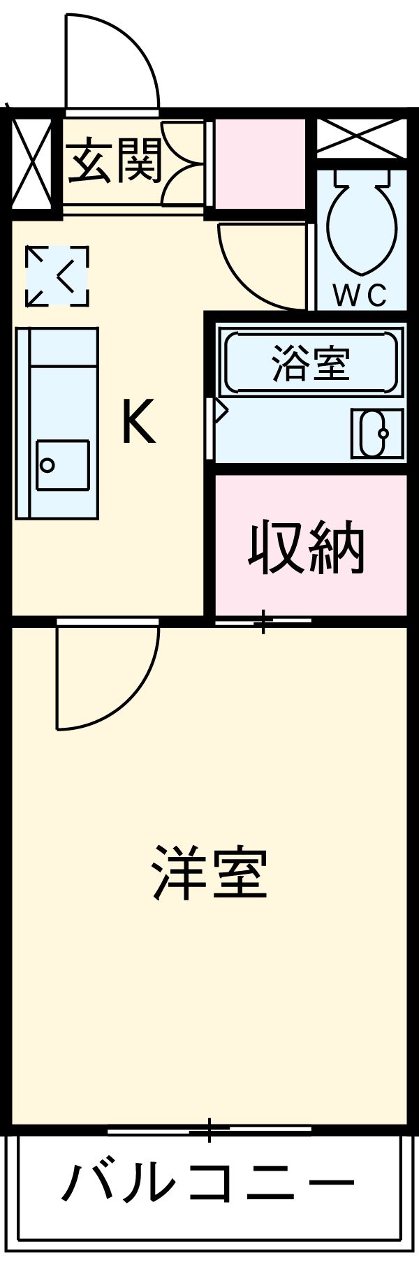 グレーシア・ケイの間取り