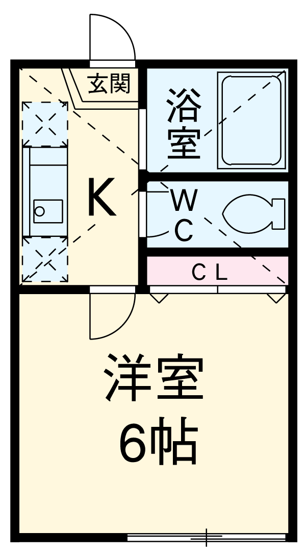 コンフォールの間取り
