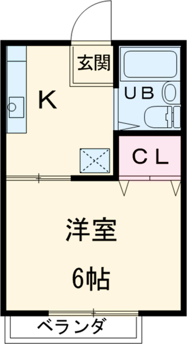 スカイハイツの間取り