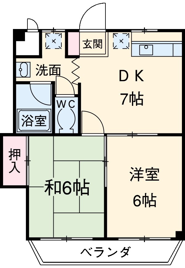 ふらっと花小金井の間取り