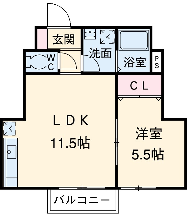 グレイスコートの間取り