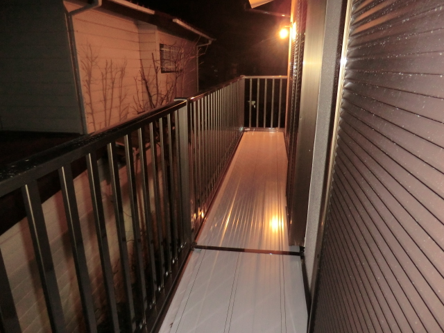 12/14 バルコニー