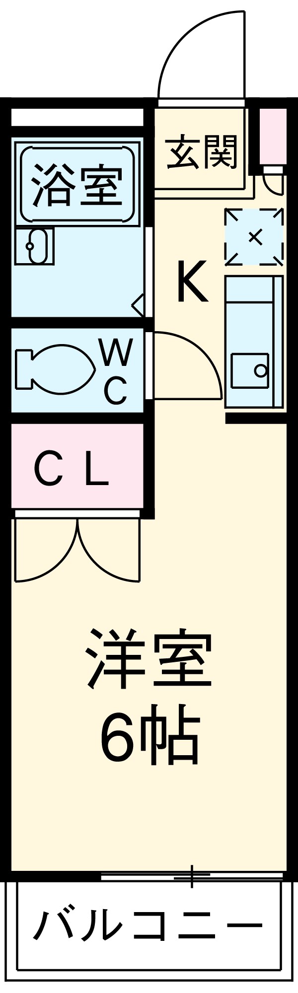 パレス泉の間取り