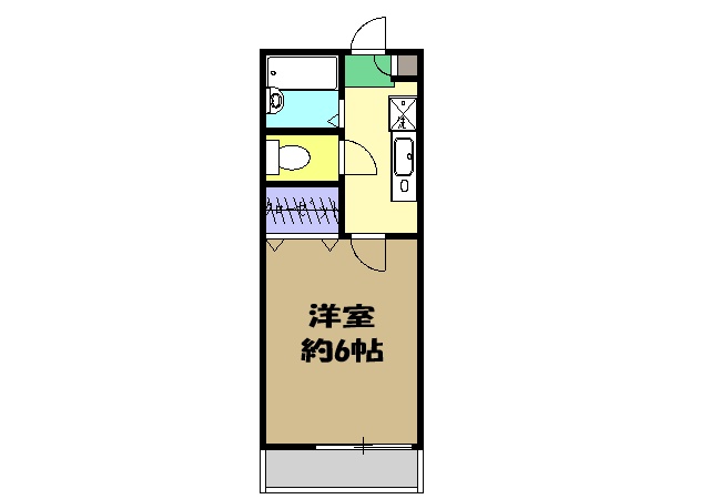 コーポ松尾の間取り