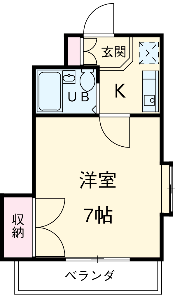 メゾンドブランの間取り