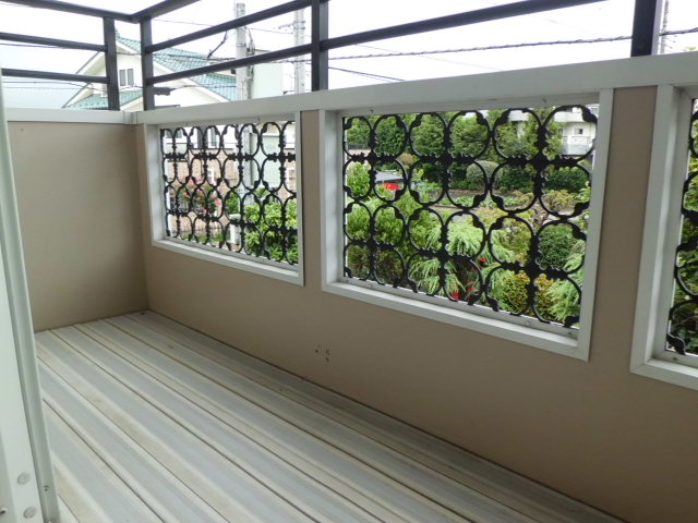 12/25 バルコニー