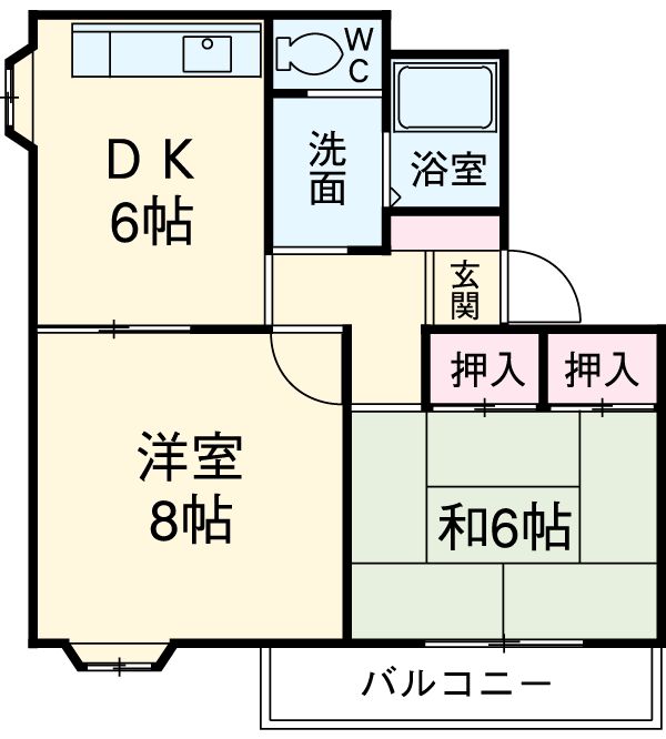 田村ビルの間取り