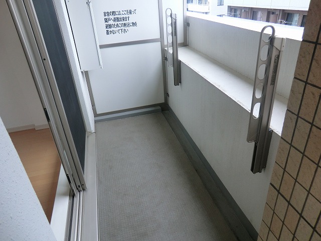 12/25 バルコニー