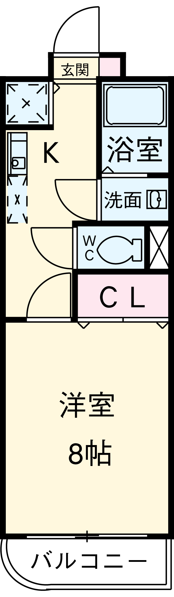 ベルドミール武蔵野の間取り