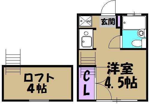 ヴィラシャロームの間取り