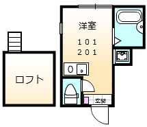 リベルテ中央林間の間取り