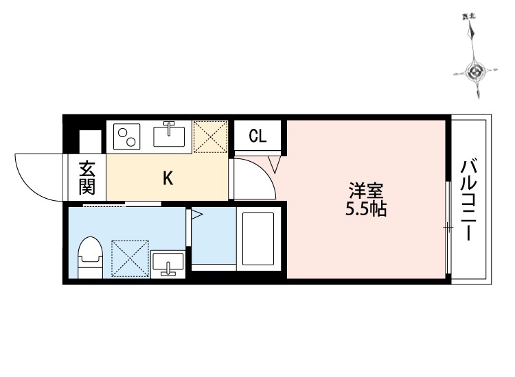 Summer Club 座間の間取り