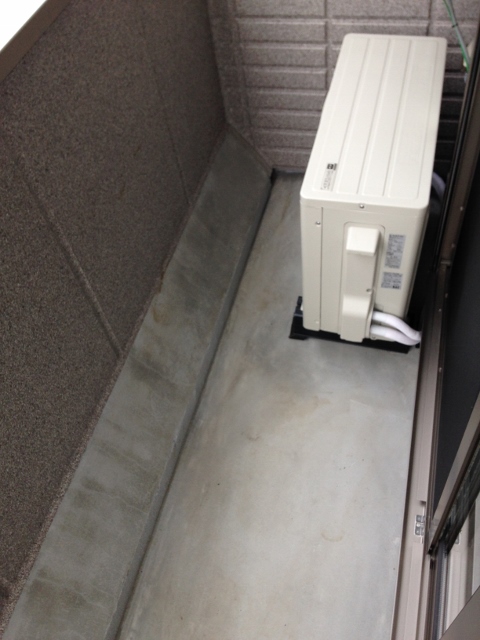 10/27 バルコニー