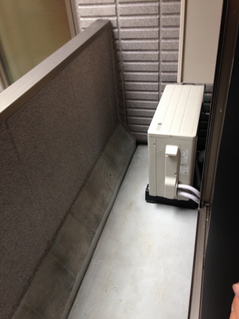 11/27 バルコニー