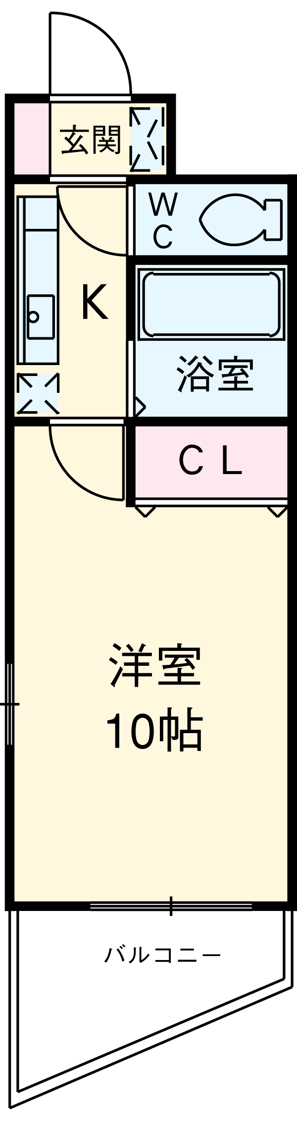 ヤジマビルの間取り