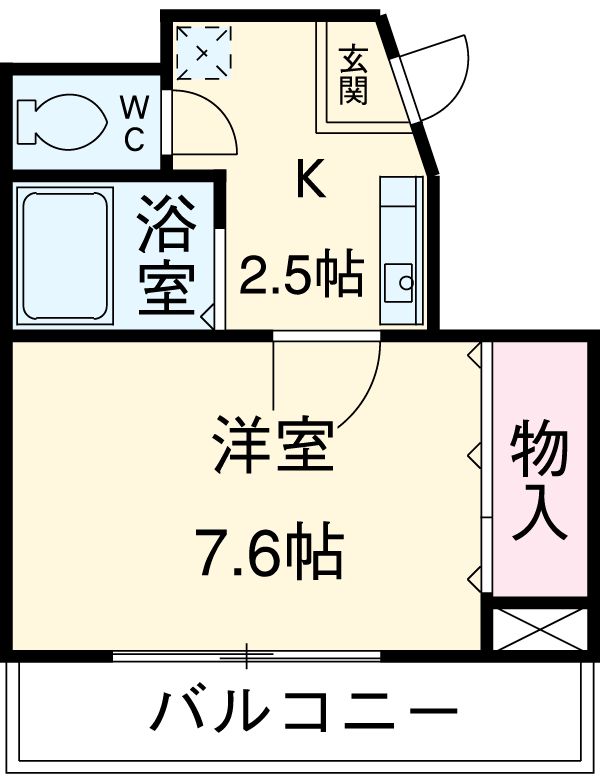 龍生堂橋本ビルの間取り