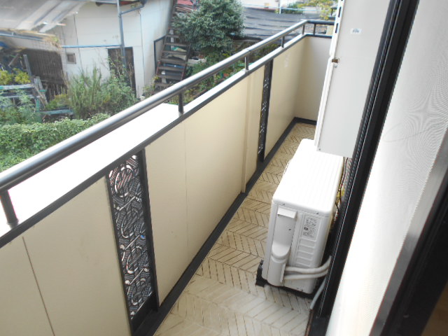 12/30 バルコニー