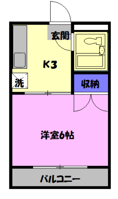 桂ビルの間取り
