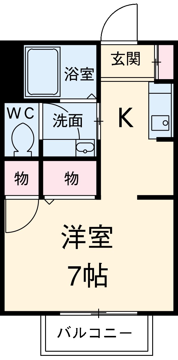 コアサウスの間取り