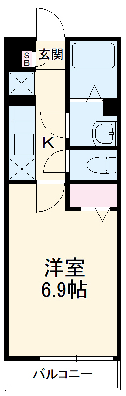 リブリ・グレーヌの間取り