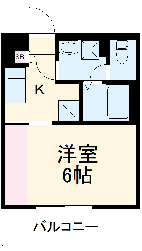 リブリ・カーサ本町西の間取り