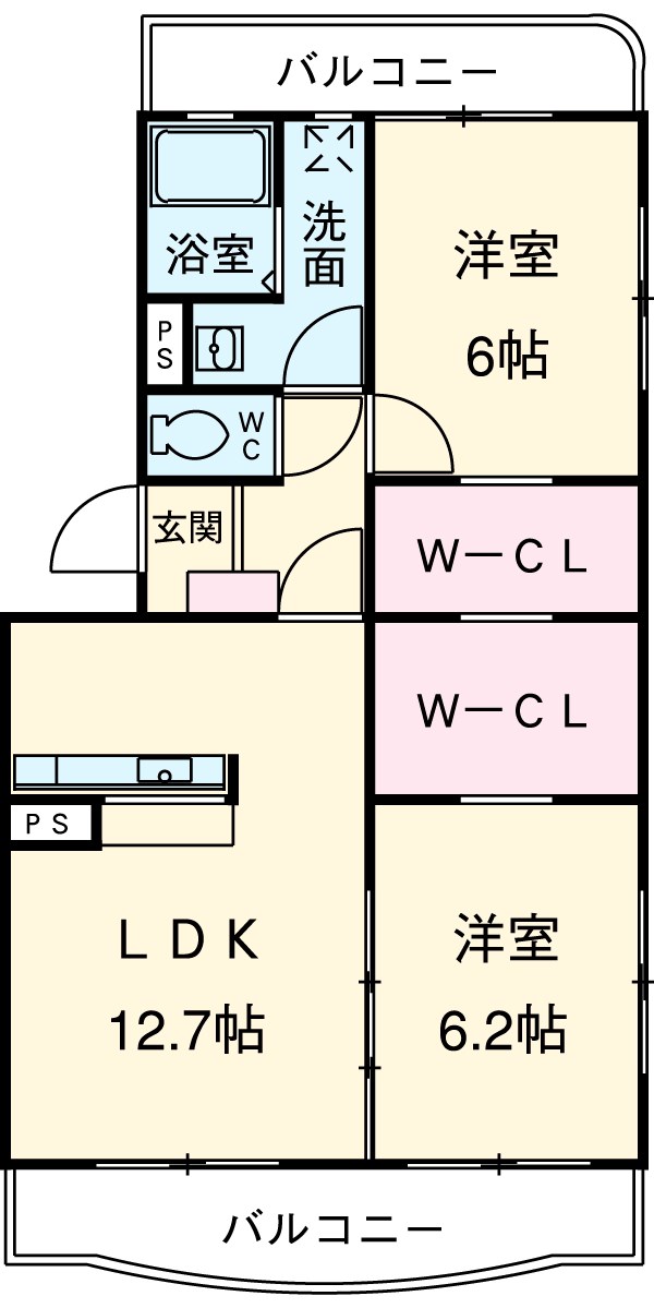 マニングの間取り