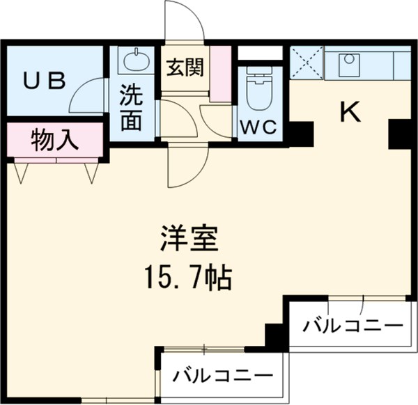 東川口マンション の間取り