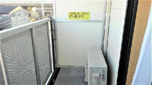 8/23 バルコニー