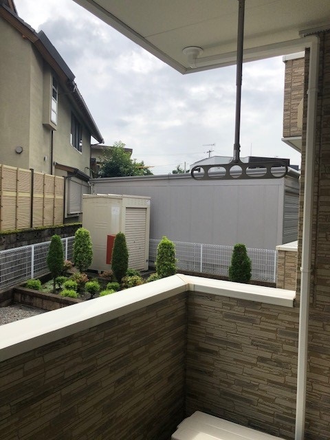 12/25 バルコニー