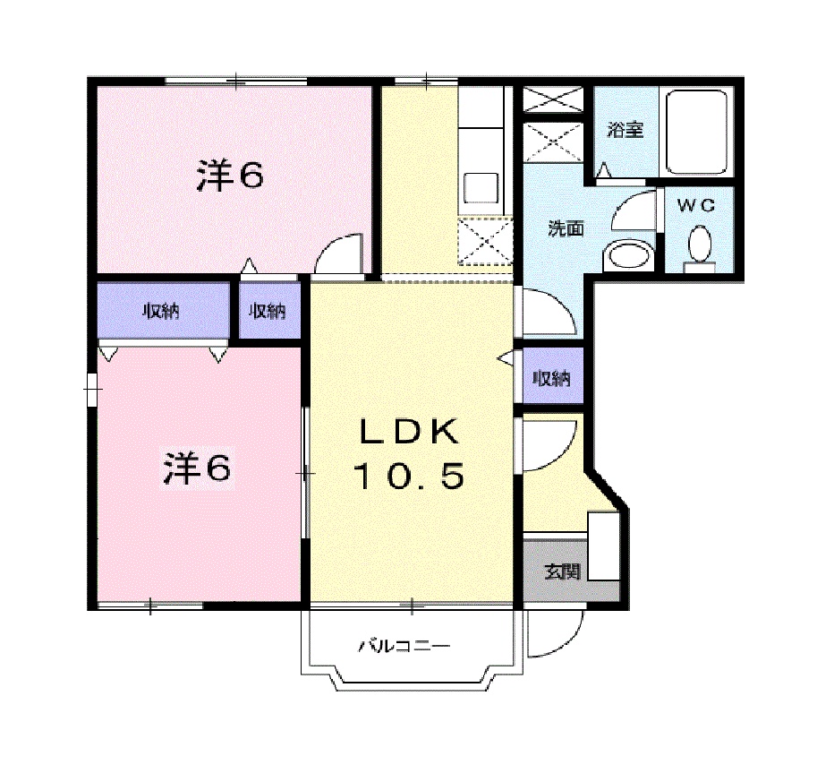 フレッサの間取り