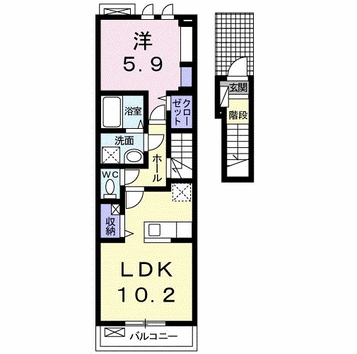 リベルテの間取り