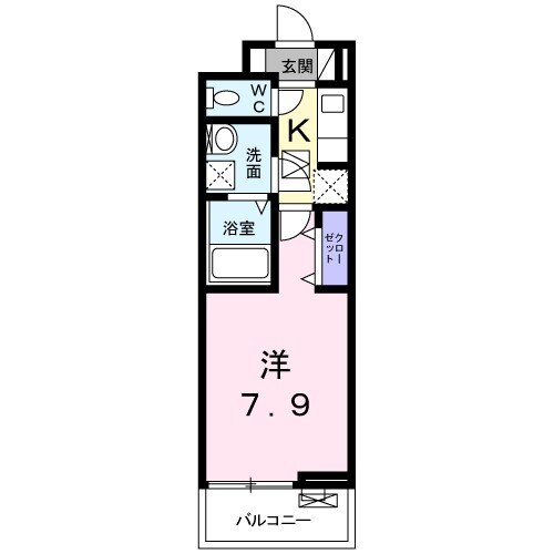 Belle Fleurの間取り