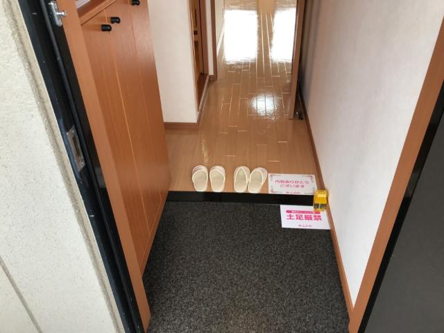 8/23 玄関