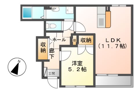 サン フォレスタの間取り
