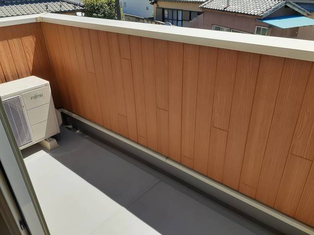 11/20 バルコニー