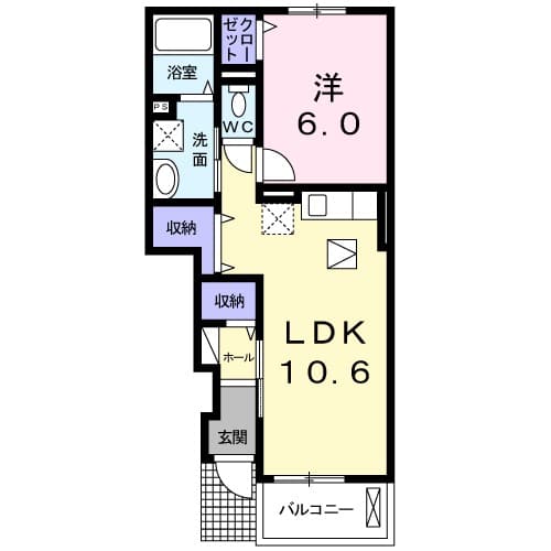 グラン・アムールの間取り