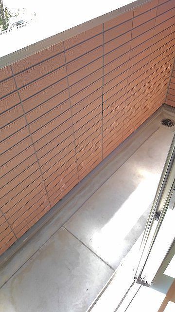 10/20 バルコニー