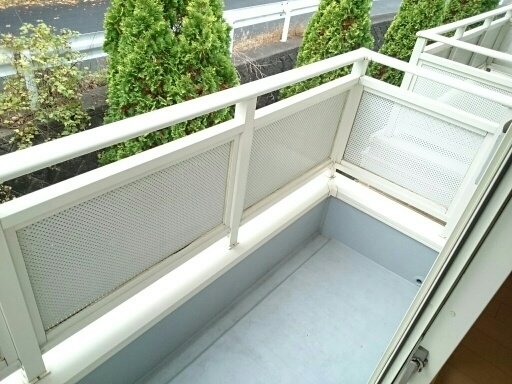 10/19 バルコニー