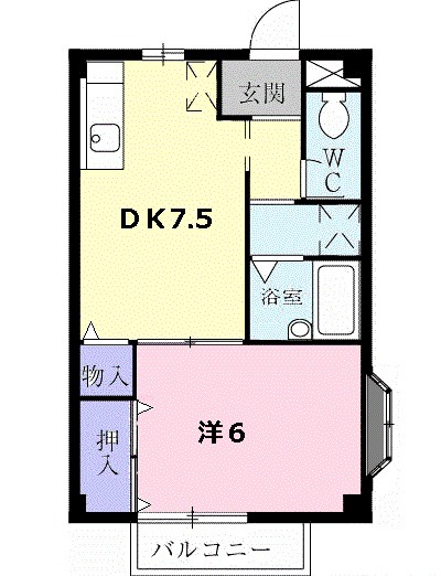 エリール関の間取り