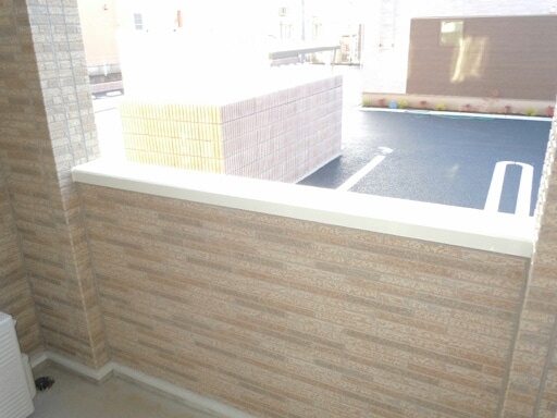 12/24 バルコニー